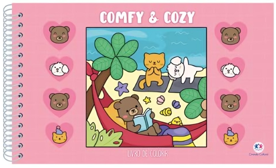 COMFY E COZY - LIVRO DE COLORIR - CIRANDA CULTURAL