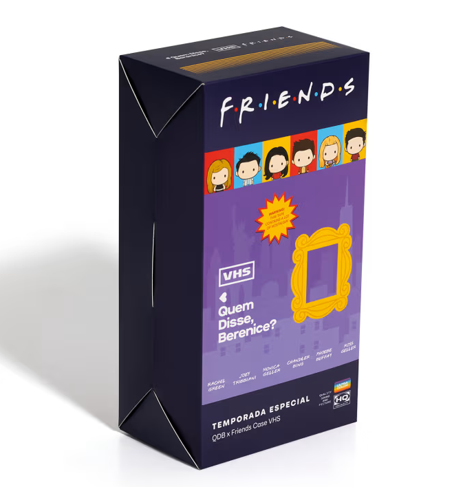 Nécessaire Com Zíper VHS Temporada Especial Quem Disse Berenice? Friends