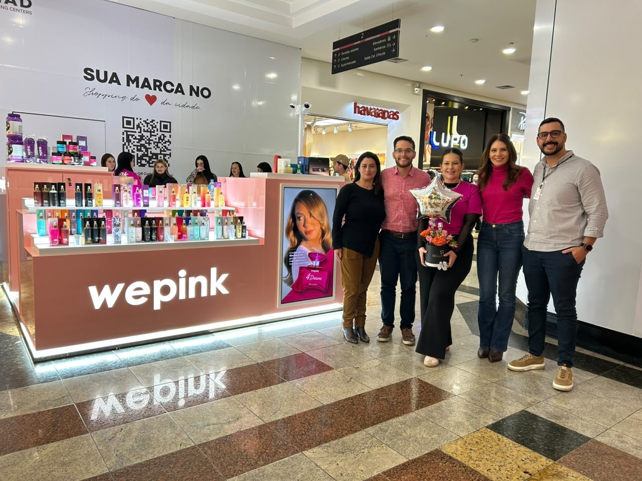 Quiosque Wepink