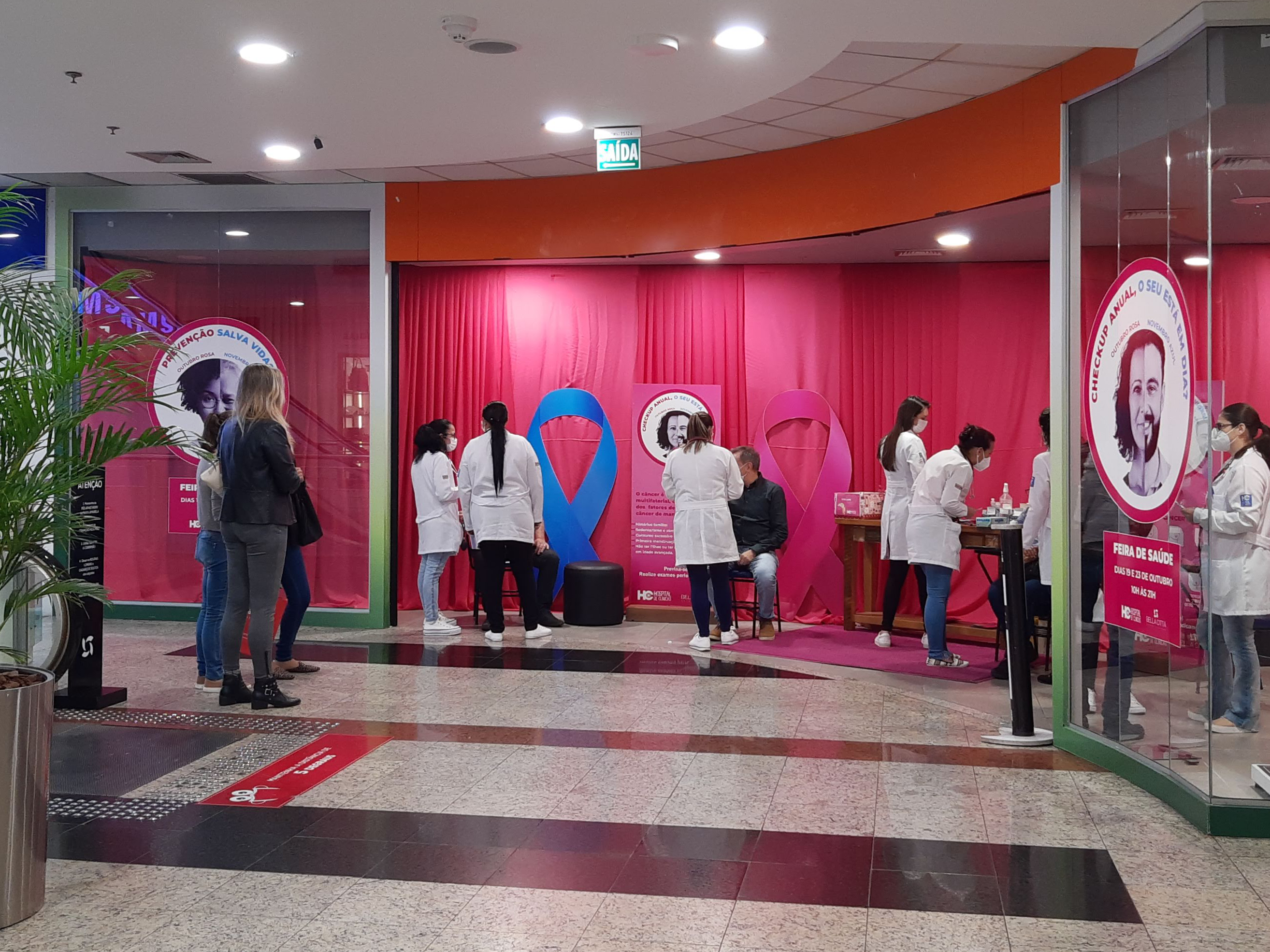Hospital de Clínicas e Bella Città Shopping promovem Feira de Saúde