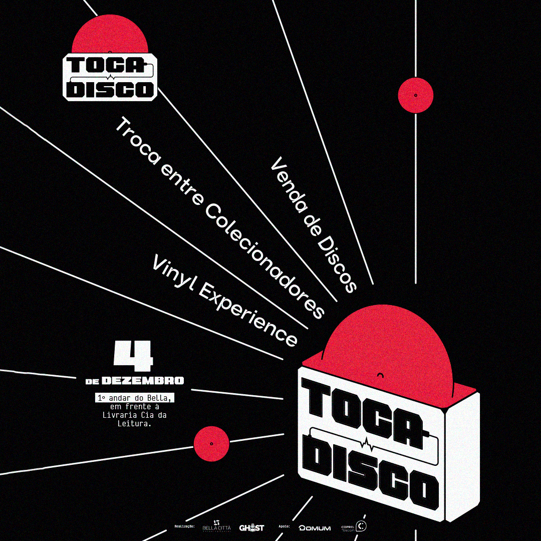 Paixão pelos discos de vinil no Bella