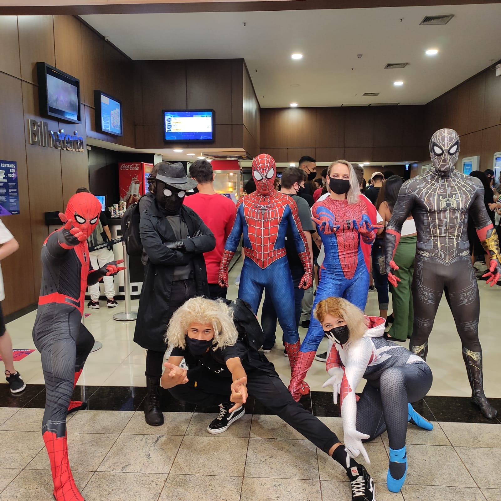 Arcoplex Bella Città realiza nova ação com super-heróis