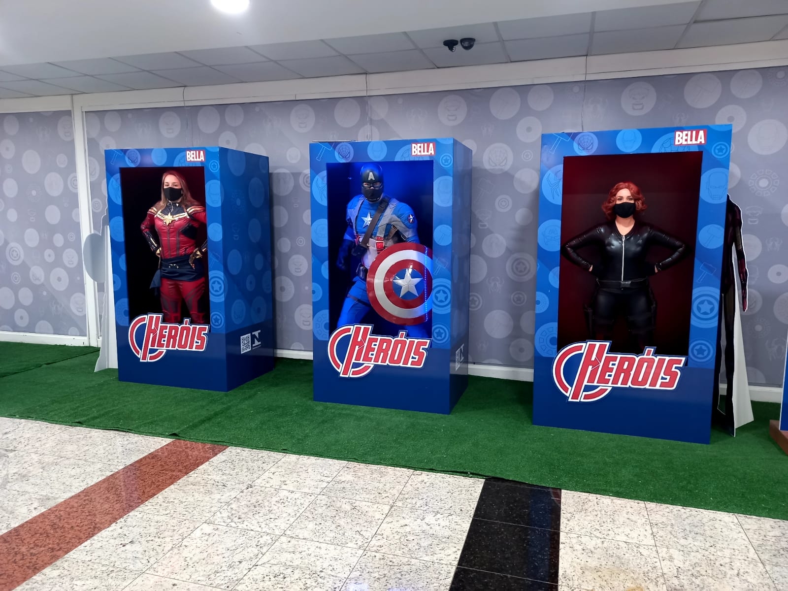 Bella lança programação de férias com super-heróis