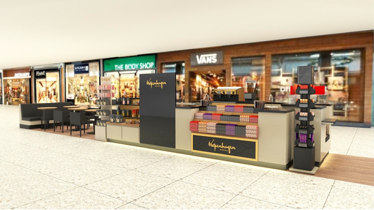 Bella anuncia inauguração de quiosque da Kopenhagen