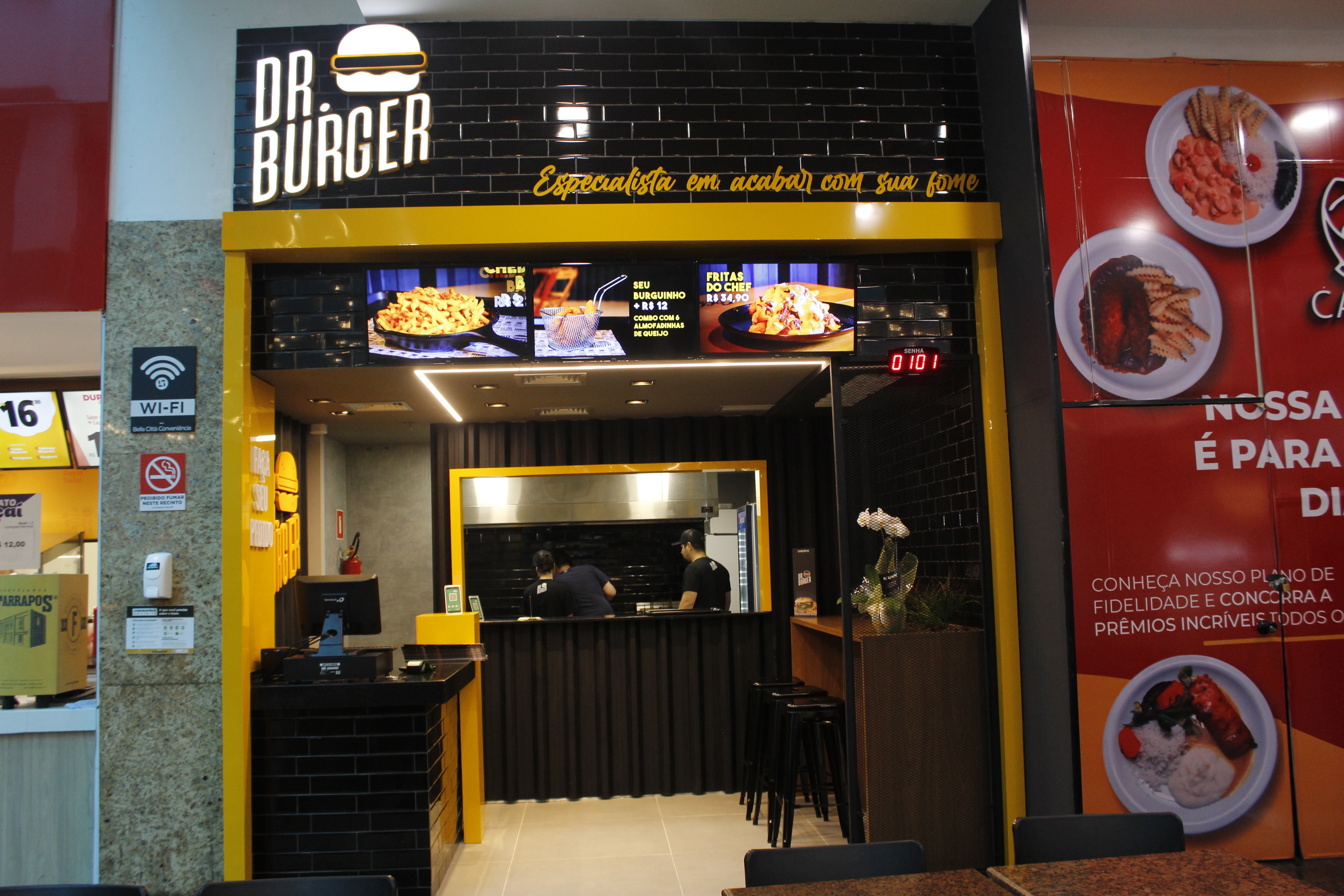 Bella Città inaugura hamburgueria Dr. Burger