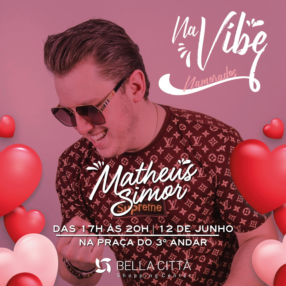 Bella Città realiza neste domingo happy hour especial de Dia dos Namorados