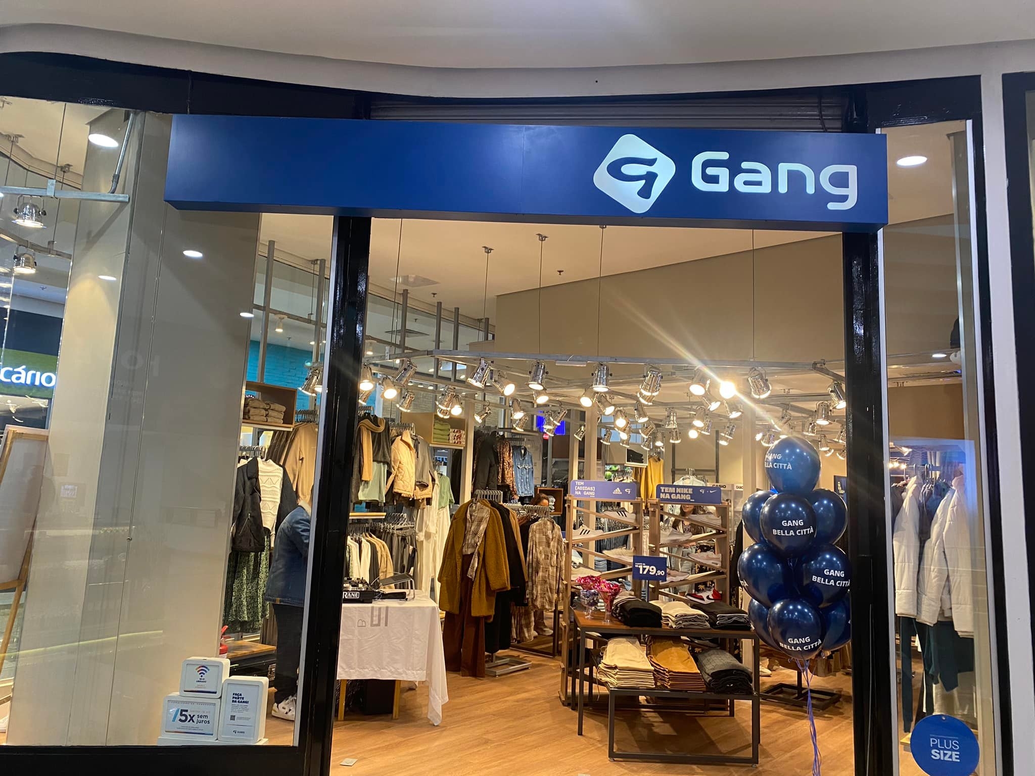 Gang reinaugura loja no Bella Città Shopping