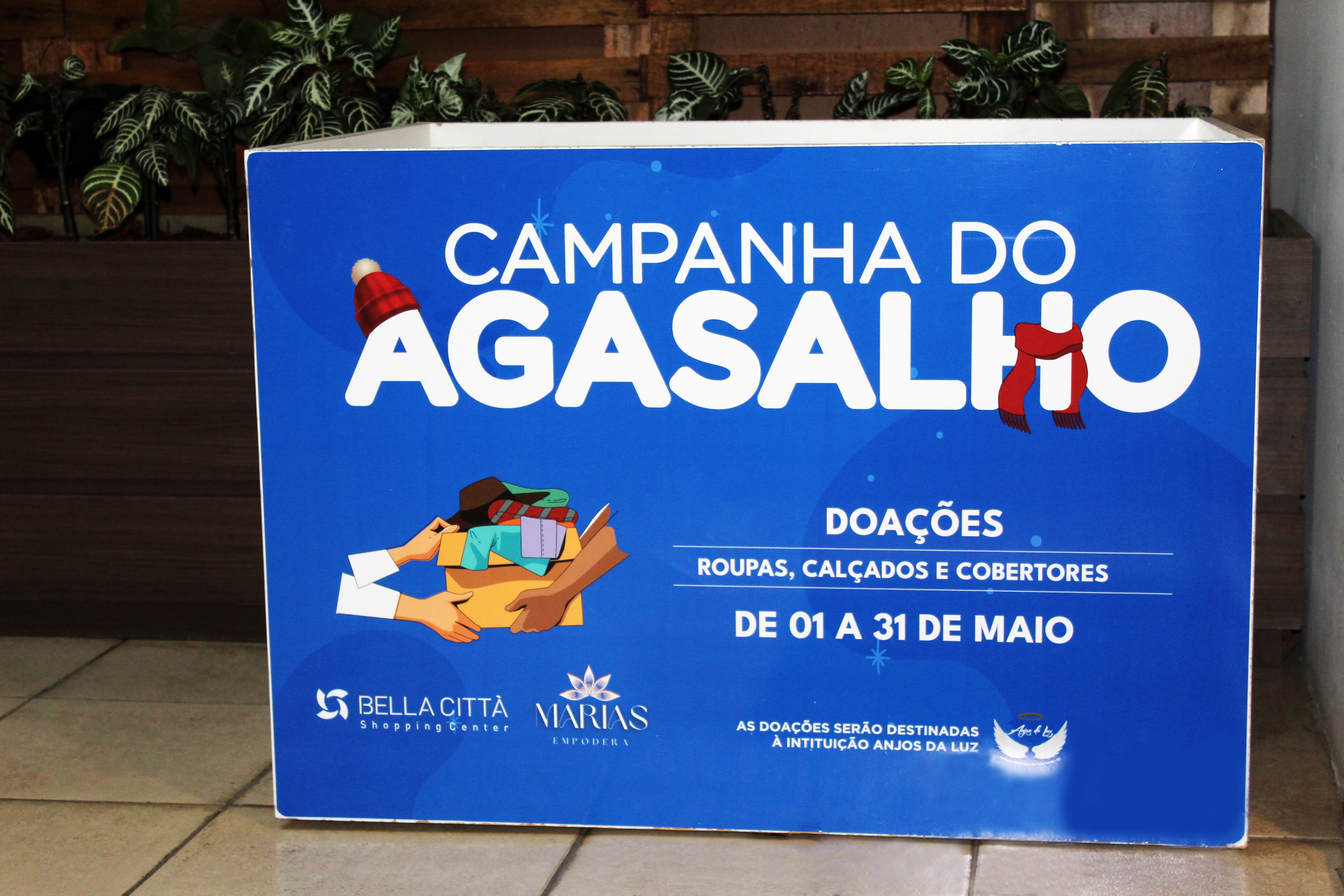 Campanha do Agasalho do Bella Città inicia na próxima segunda-feira (01/05)