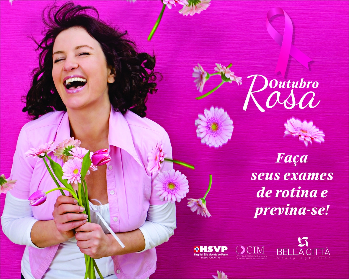Outubro Rosa: Bella Città Shopping e HSVP unem-se pela prevenção