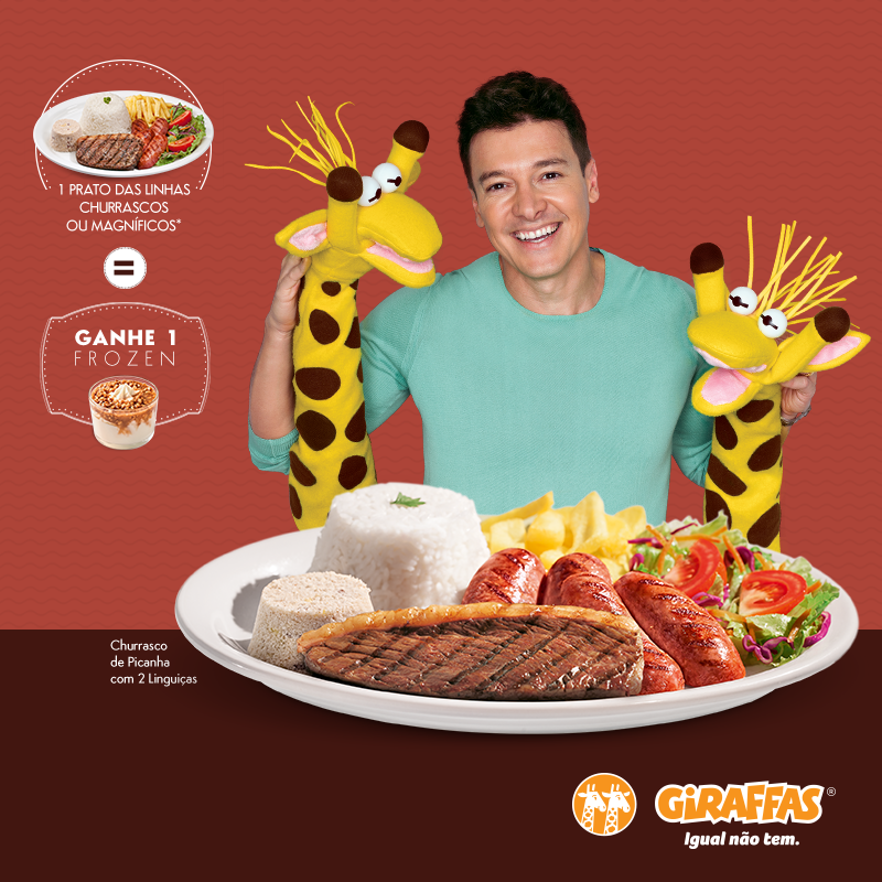 Giraffas inaugura nessa quinta-feira no Bella Città 