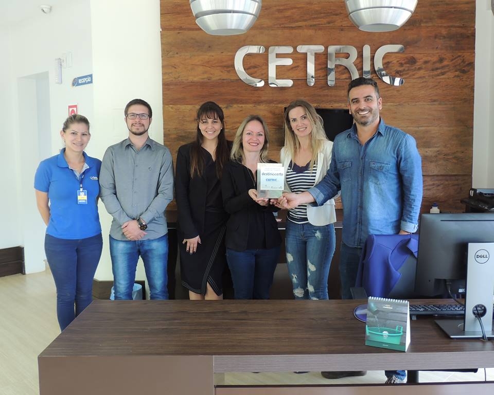 Equipe do Bella Città Shopping visita sede da CETRIC acompanhada do secretário do Meio Ambiente de Passo Fundo  
