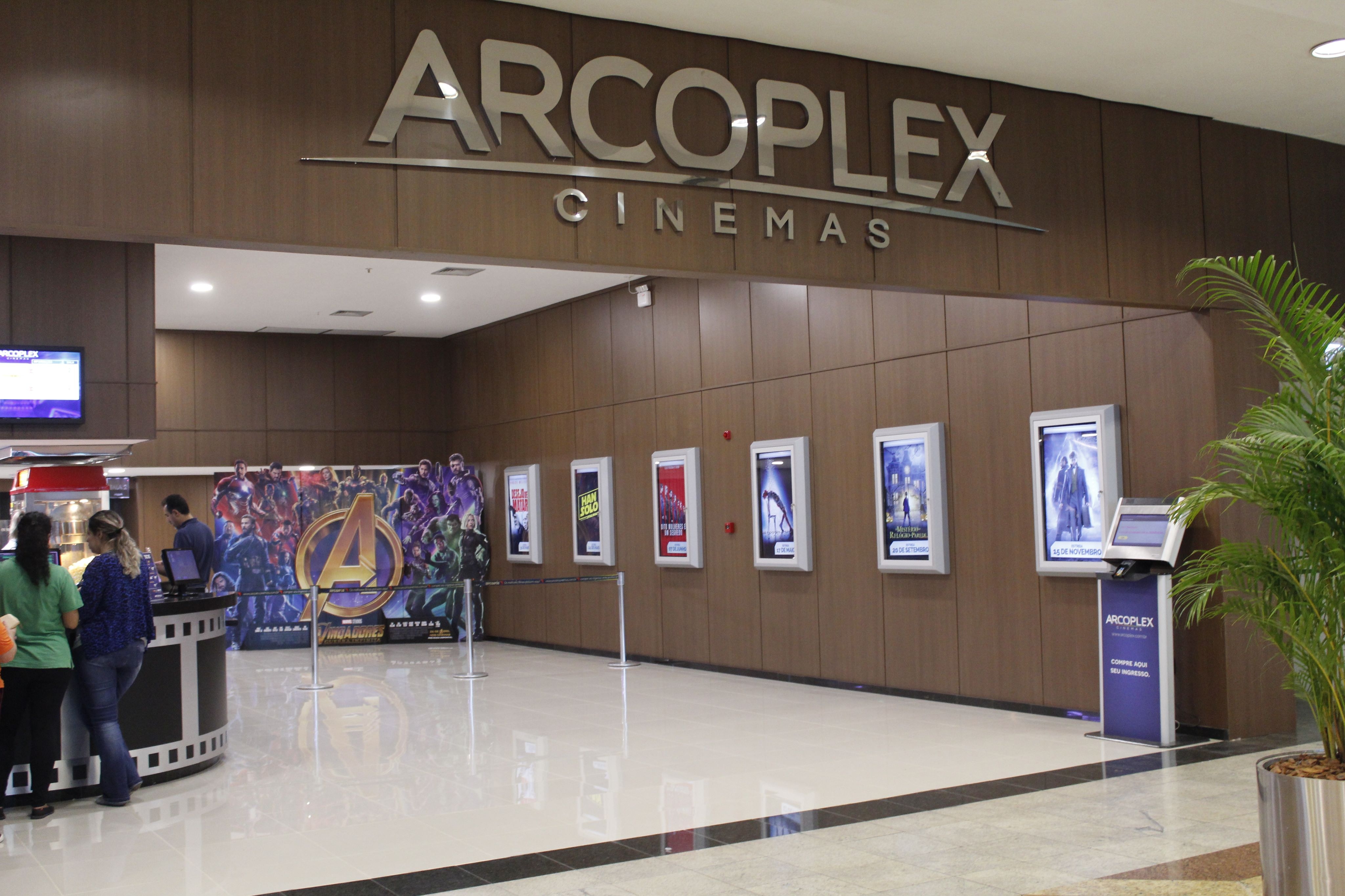 Novo complexo de cinemas do Bella Città Shopping