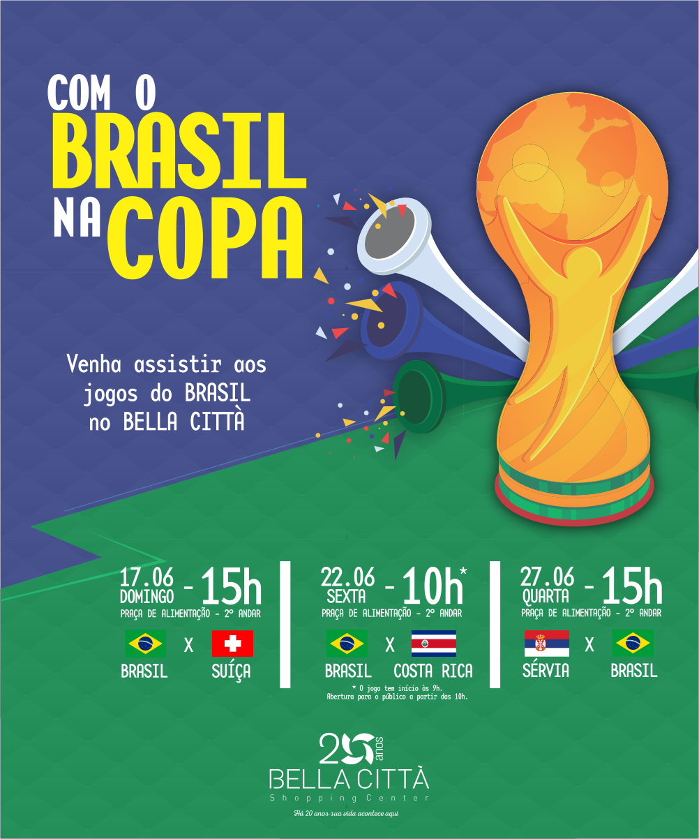 Com o Brasil na Copa