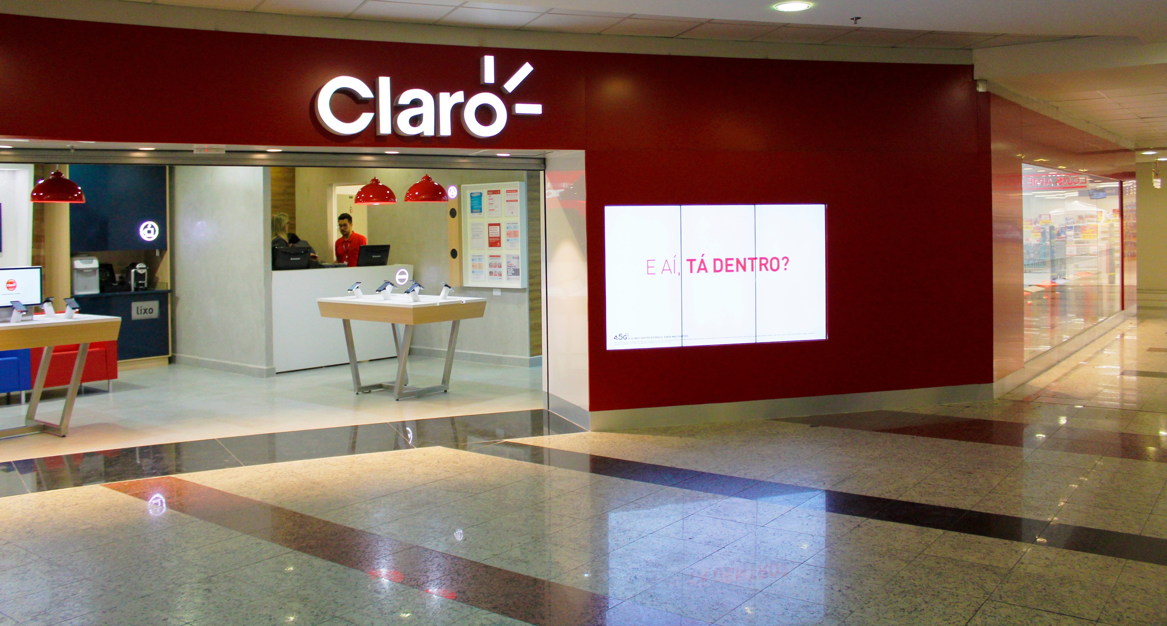 Claro de cara nova no Bella Città