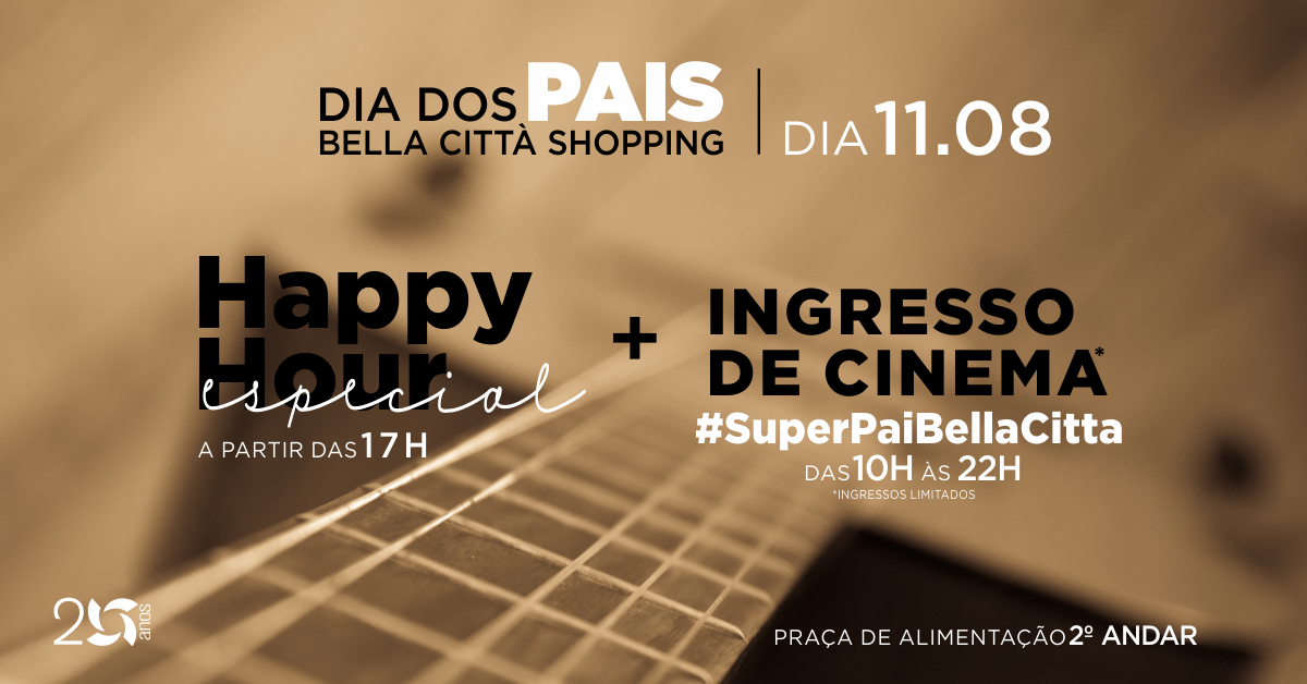 Pais ganham Happy Hour especial no Bella Città