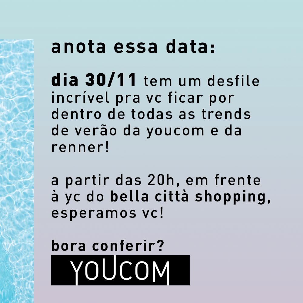 Renner e Youcom realizam desfile de alto verão no Bella Città 