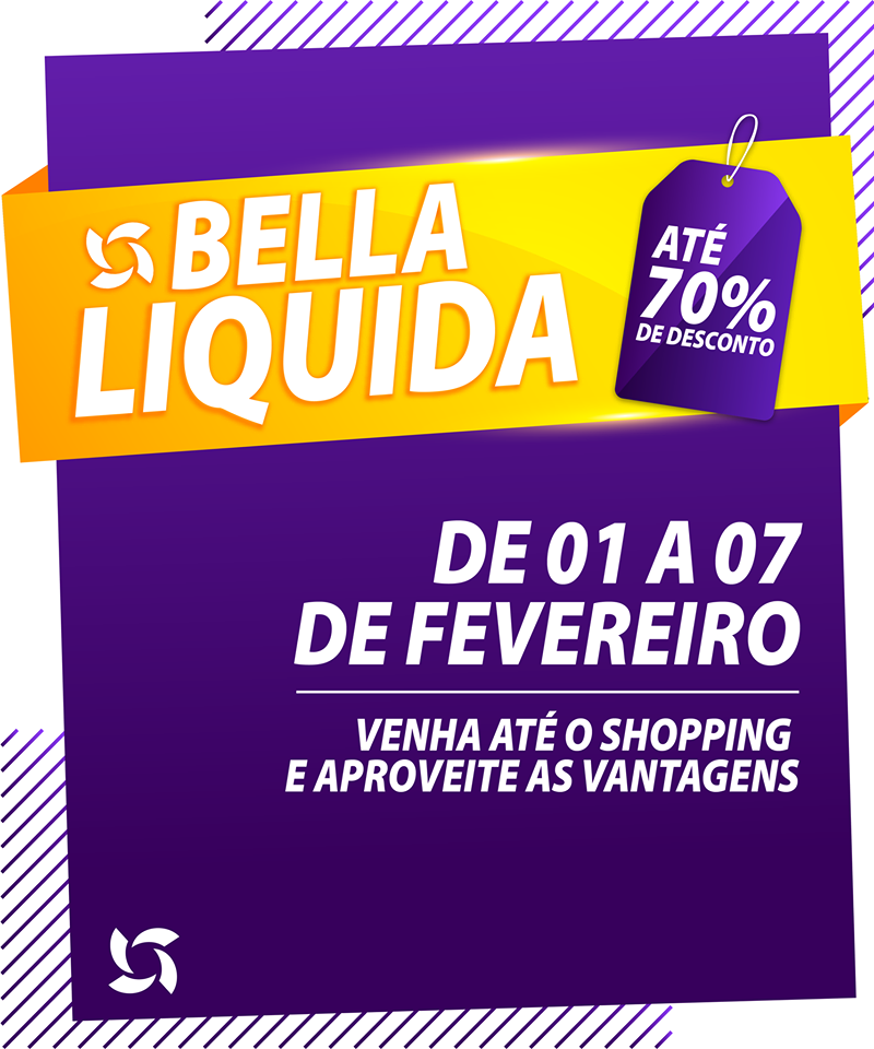 “Bella Liquida” inicia nessa sexta-feira no Bella Città Shopping 