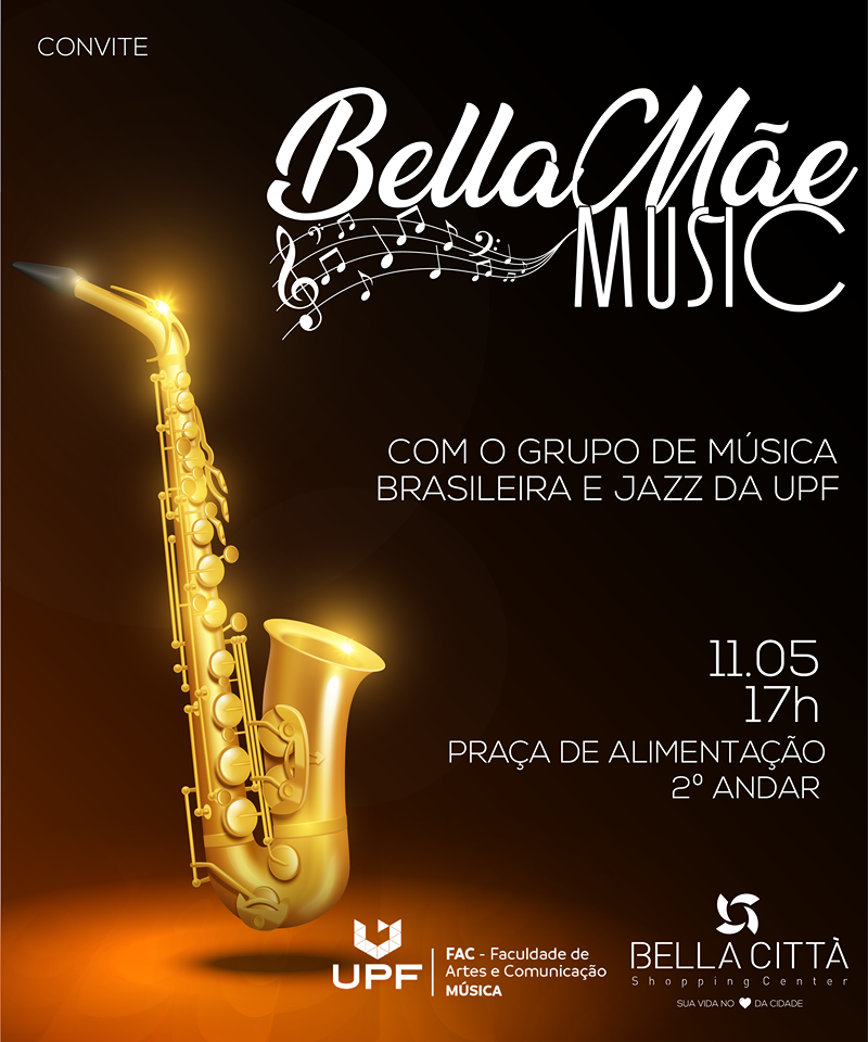 Bella Città Shopping e Curso de Música da UPF preparam apresentação para o Dia das Mães