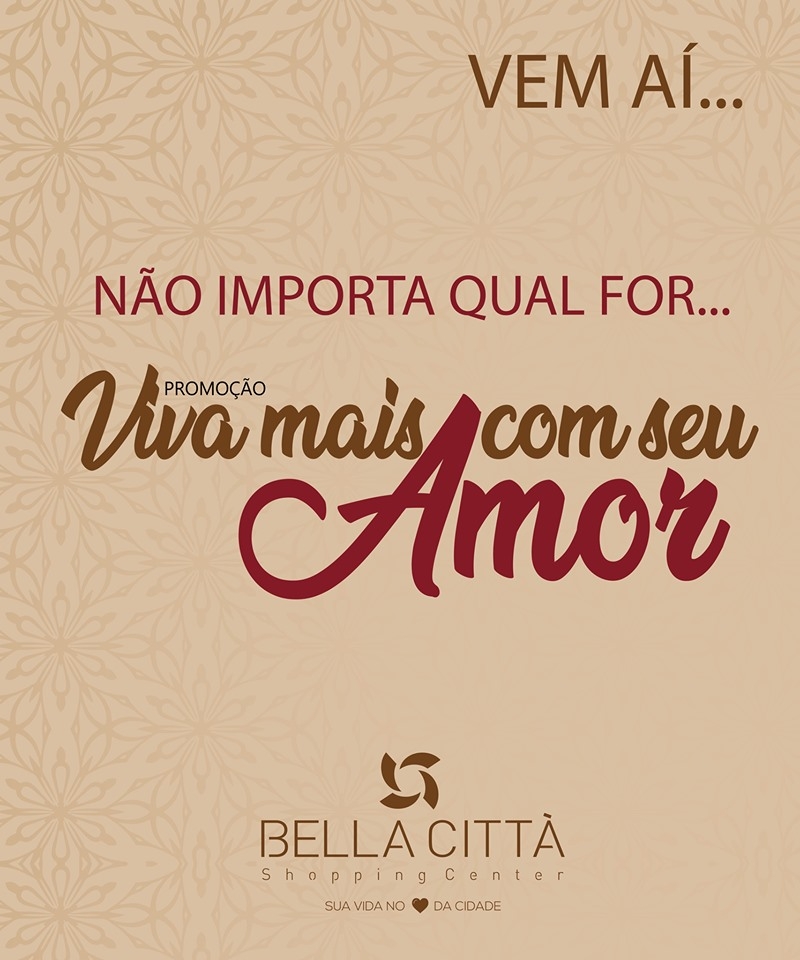 Bella Città Shopping vai presentear dois casais com viagem romântica