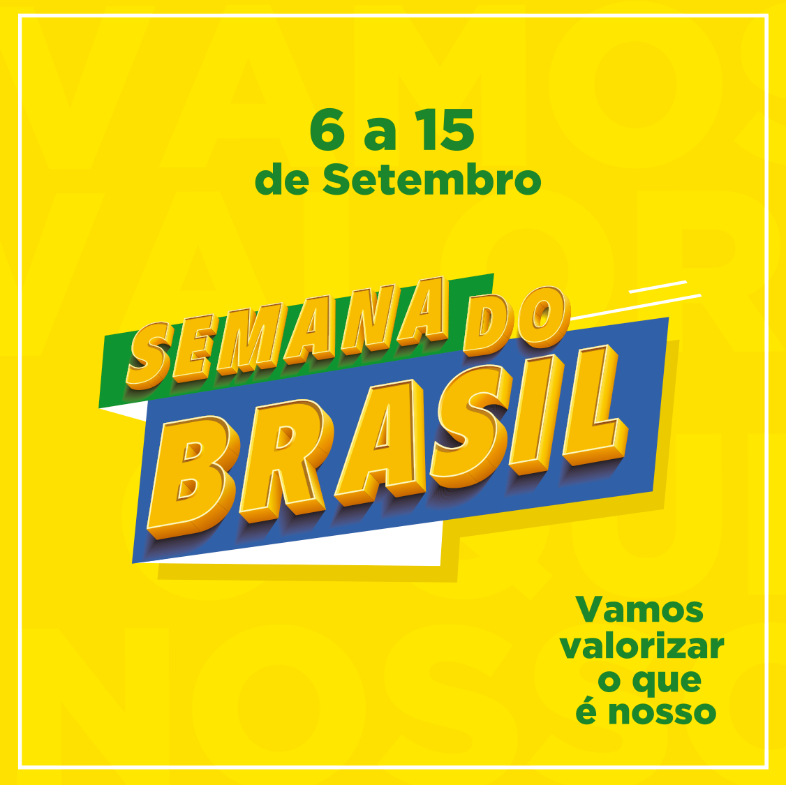 Bella Città Shopping participa da “Semana do Brasil”