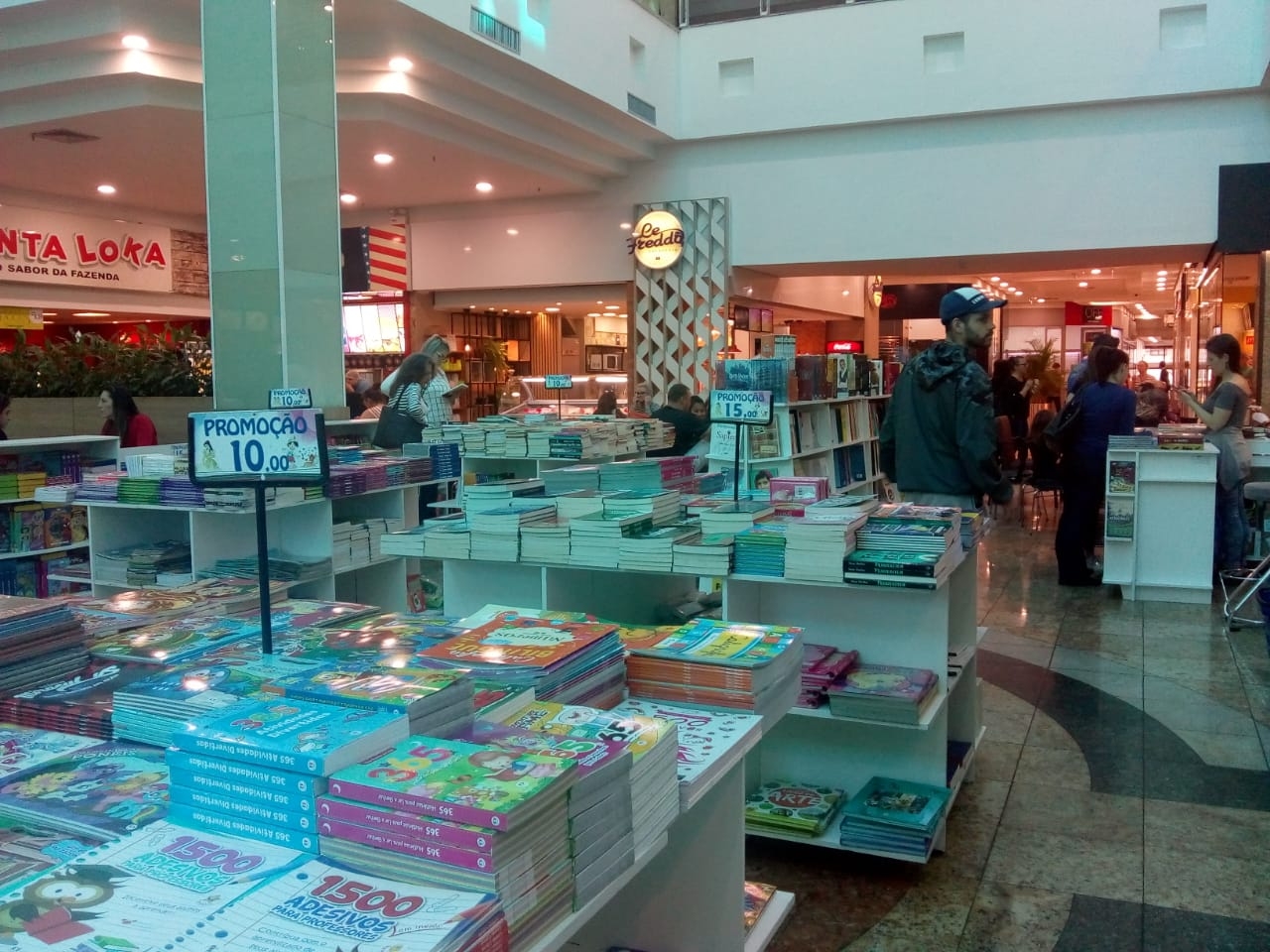 Bella Città Shopping recebe Festival de Livros