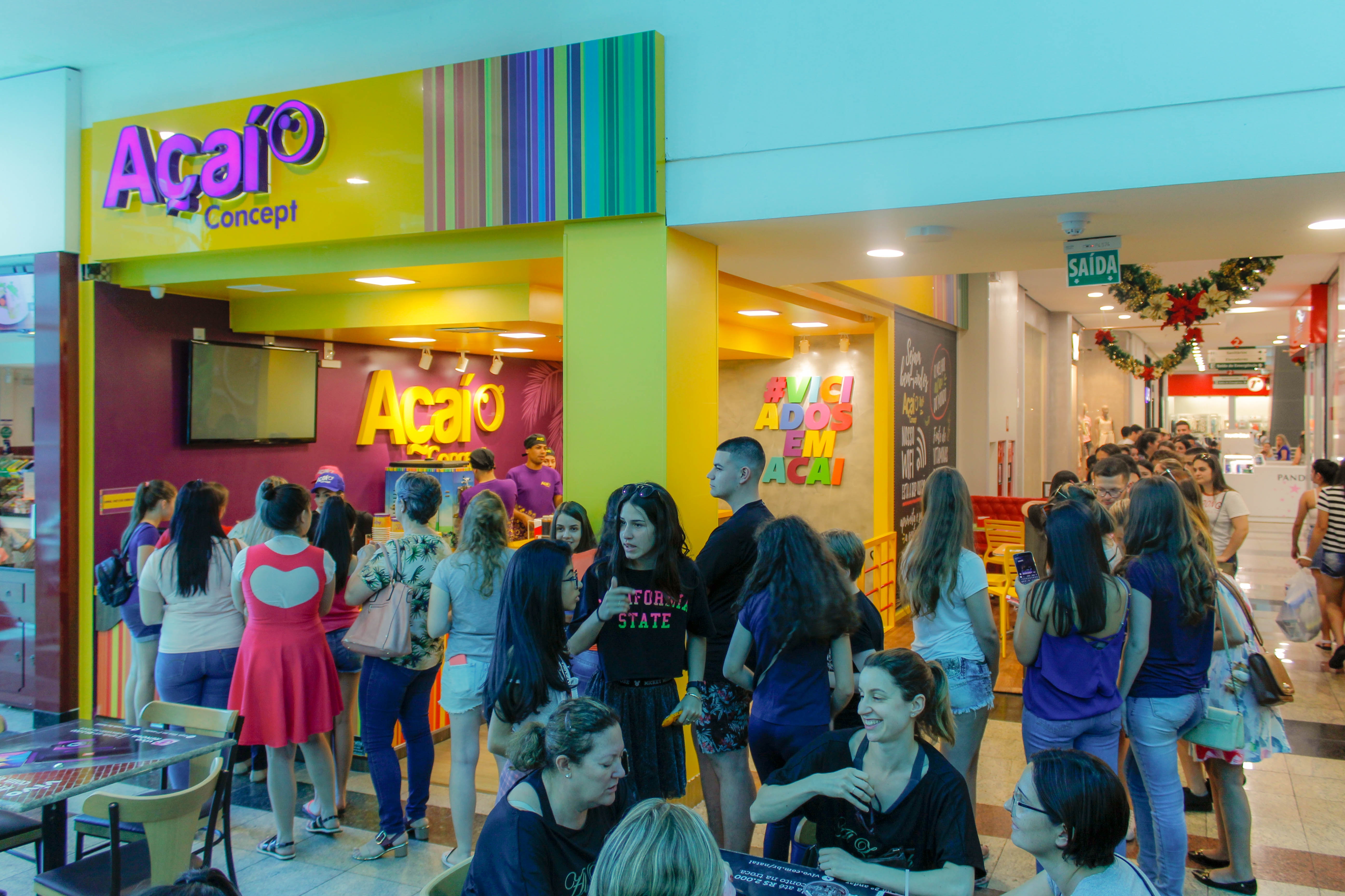 A maior franquia de açaí do mundo inaugura no Bella Città 