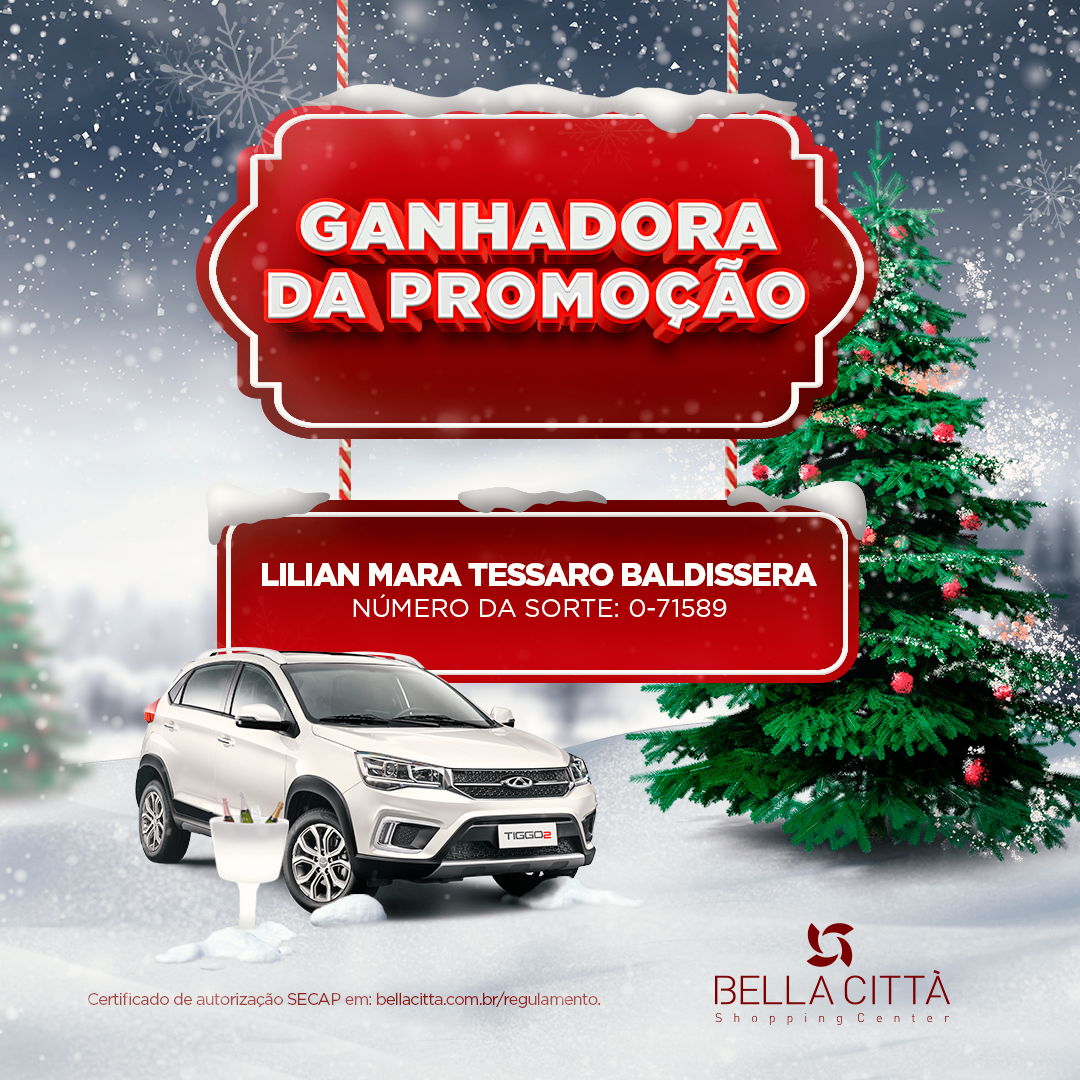 Bella Città Shopping realiza apuração da campanha  O Fantástico Mundo do Noel