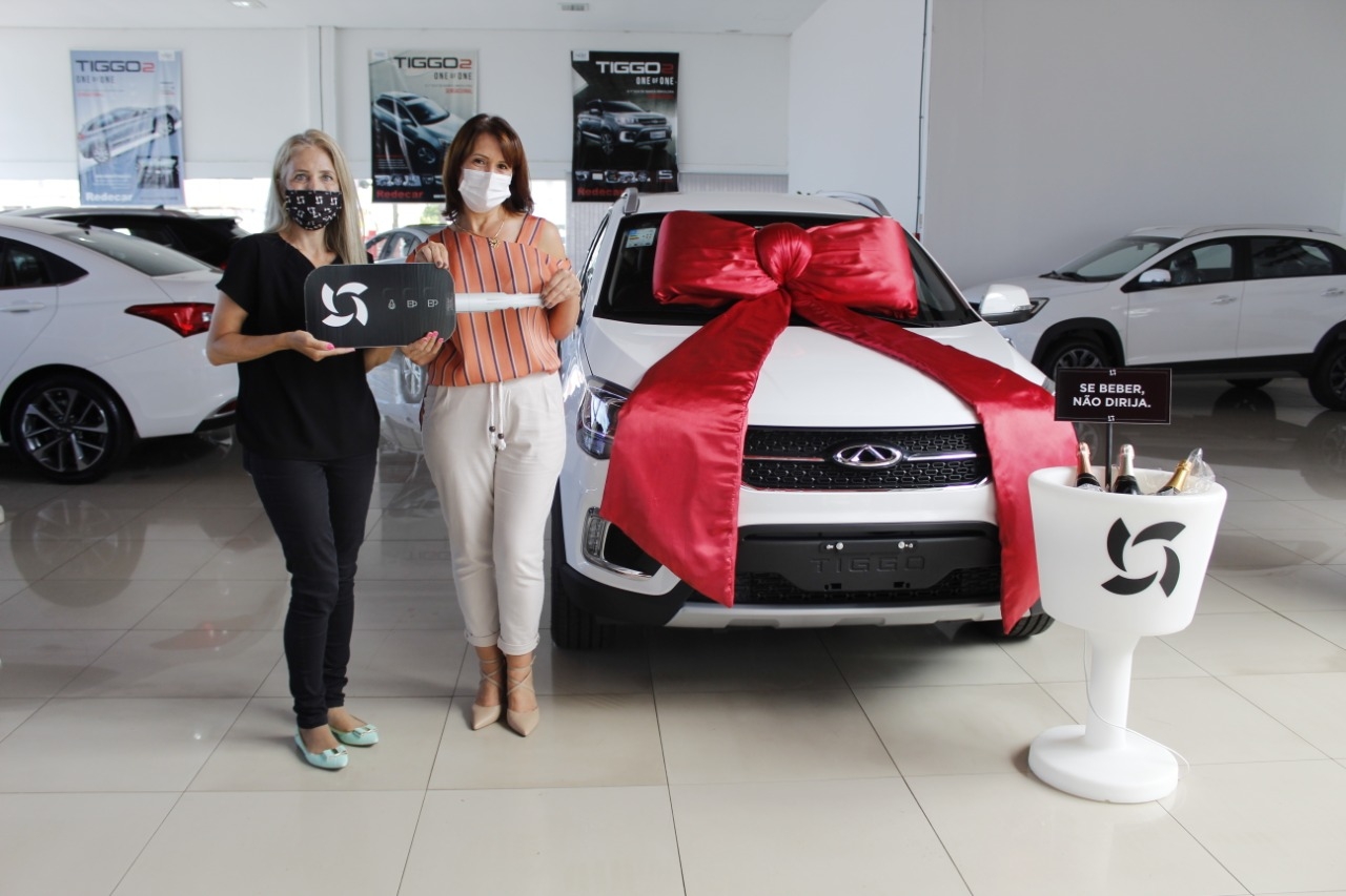 Ganhadora da promoção “O Fantástico Mundo do Noel” do Bella Città recebe prêmio