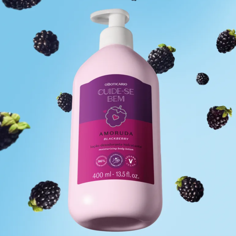 Loção Hidratante Desodorante Corporal Cuide-se Bem Amoruda, 400ml