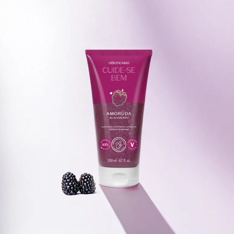 Sabonete Esfoliante Corporal Cuide-se Bem Amoruda, 200ml