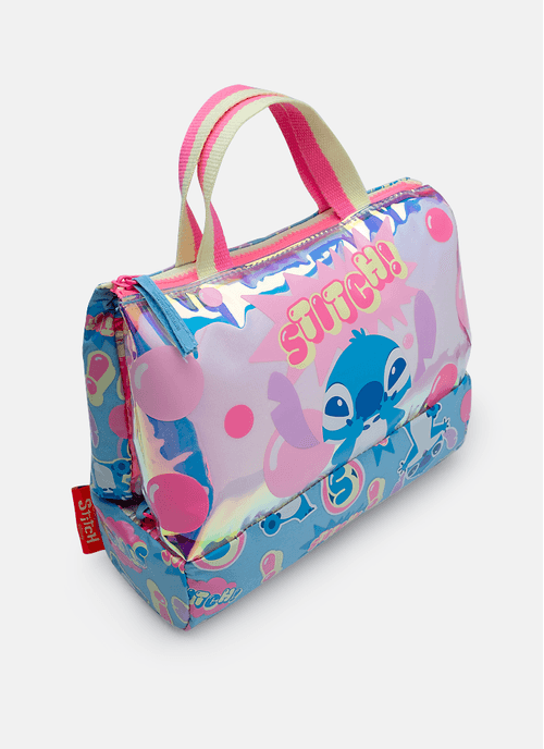 Necessaire Grande Holográfica Stitch