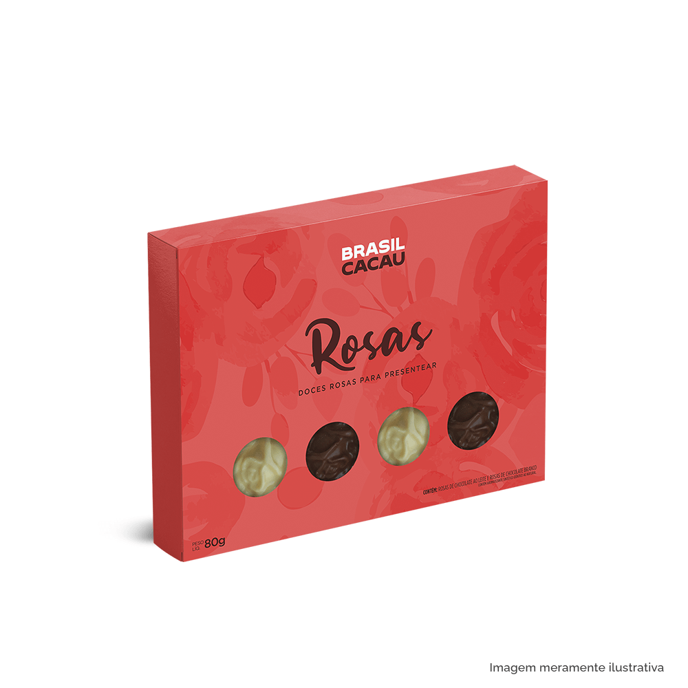Caixa Rosas 80g