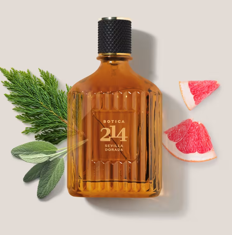 Botica 214 Sevilla Dorada Eau de Parfum Fougére Aromático 90ml