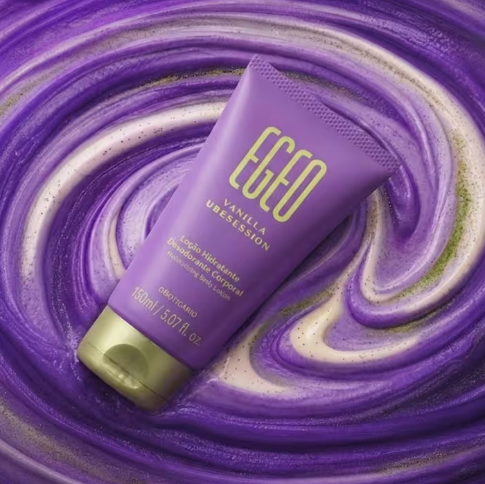 Loção Desodorante Hidratante Corporal Egeo Vanilla Ubesession 150ml